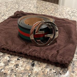 Gucci G Buckle Belt